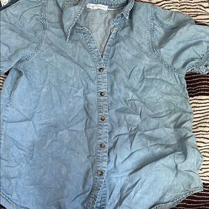 Light Blue Button-Up Shirt